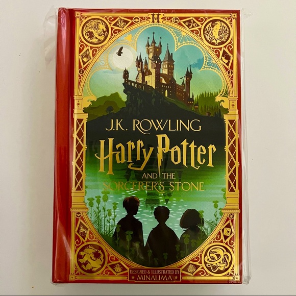 Scholastic Other - Harry Potter and the Sorcerer's Stone: Minalima Edition by J K Rowling Hardcover